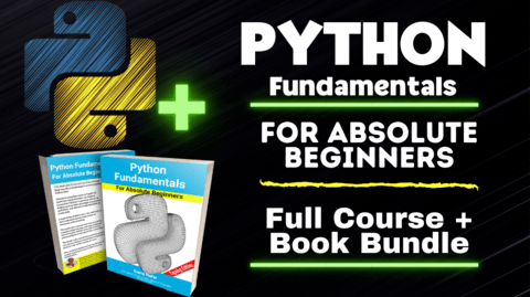 Python Fundamentals Course + Book Bundle